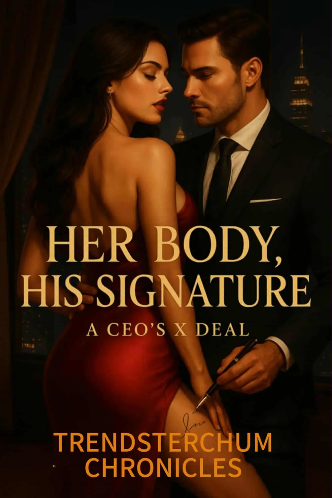 Her Body, His Signature ( A CEO's X DEAL ) Novel Cover