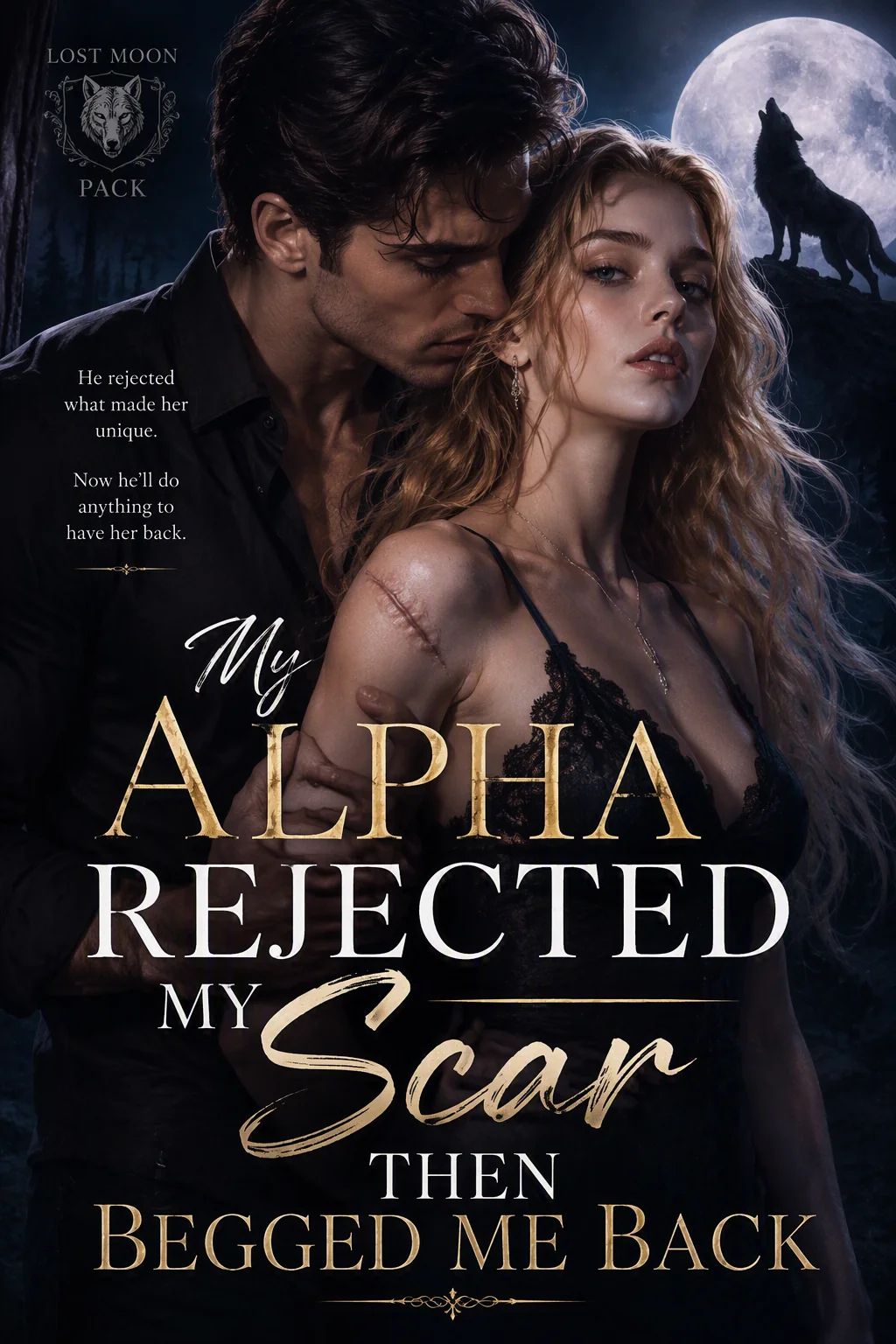 My Alpha Rejected My Scar, Then Begged Me Back Novel Cover