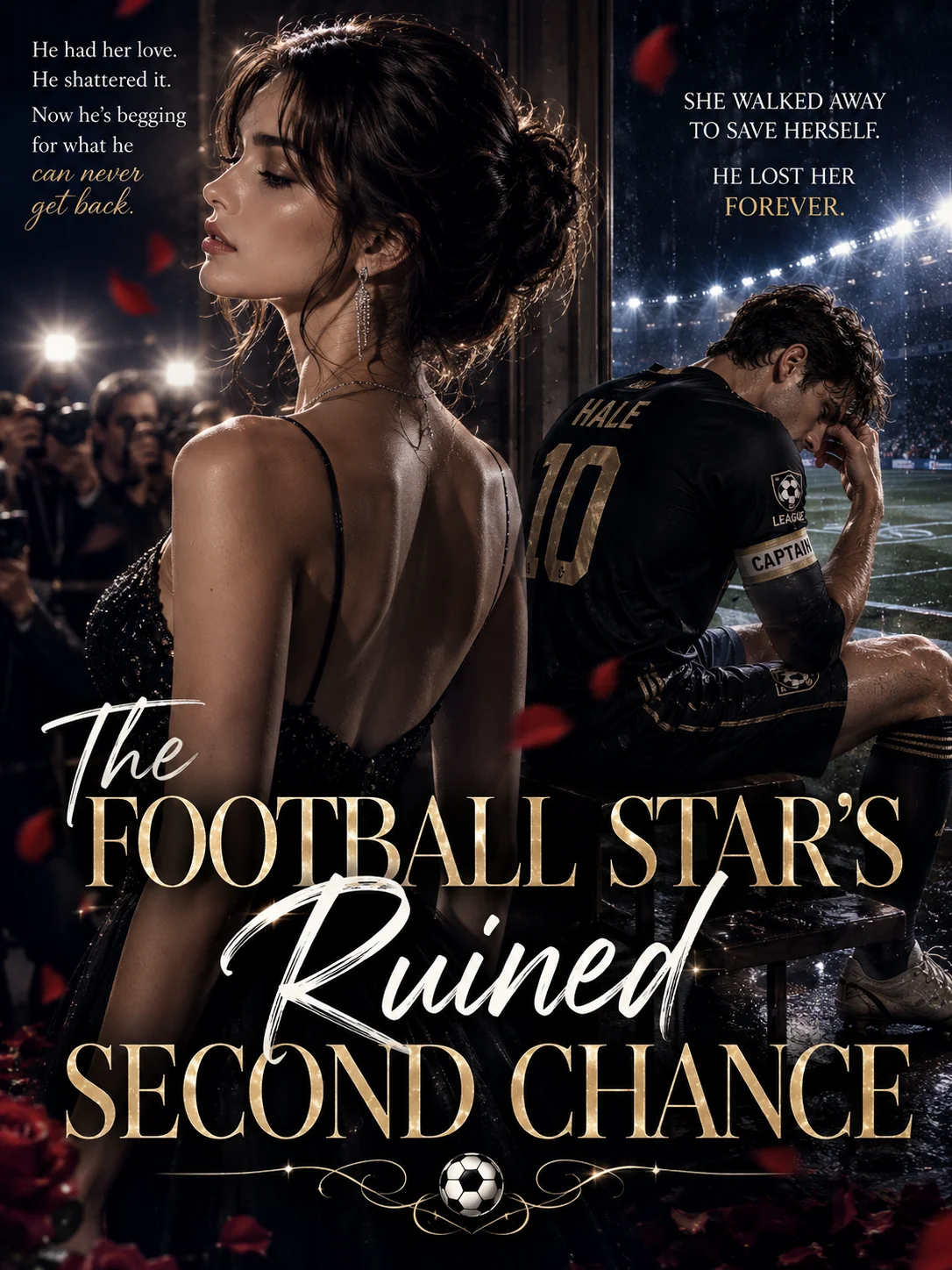 The Football Star’s Ruined Second Chance Novel Cover