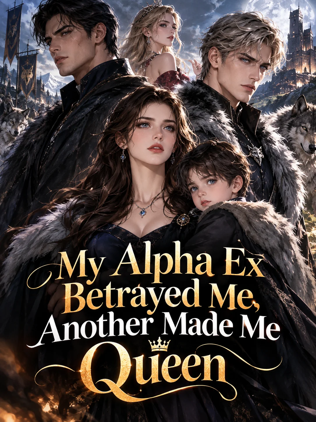 My Alpha Ex Betrayed Me, Another Made Me Queen Novel Cover