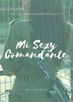 Portada de la novela El sexy de mi comandante