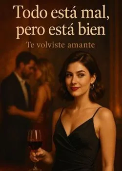 Portada de la novela Todo está mal, pero está bien. Te volviste amante.