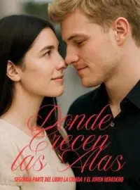 Portada de la novela  Donde Crecen las Alas