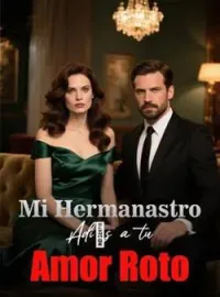 Portada de la novela Mi Hermanastro Adiós a tu Amor Roto