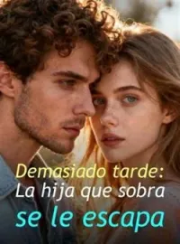 Portada de la novela Demasiado tarde: La hija que sobra se le escapa