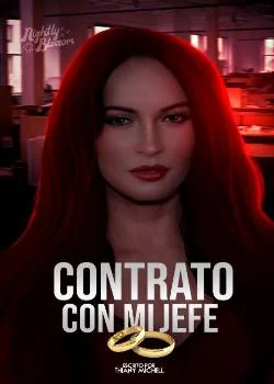 Portada de la novela Contrato con mi jefe 