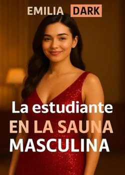 Portada de la novela La estudiante en la sauna masculina