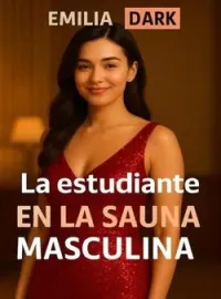 Portada de la novela La estudiante en la sauna masculina
