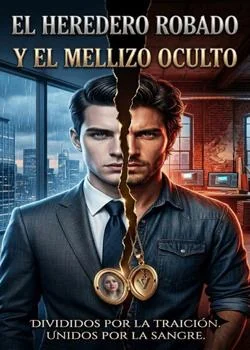 Portada de la novela El heredero Robado y el mellizo oculto