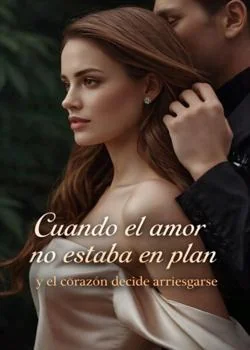 Portada de la novela Cuando el Amor no estaba en plan, pero el corazón decide arriesgarse.