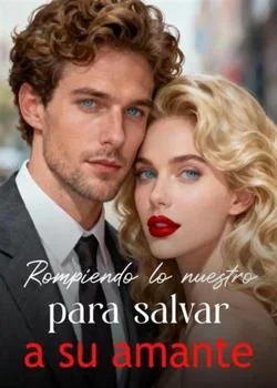 Portada de la novela Rompiendo lo nuestro para salvar a su amante