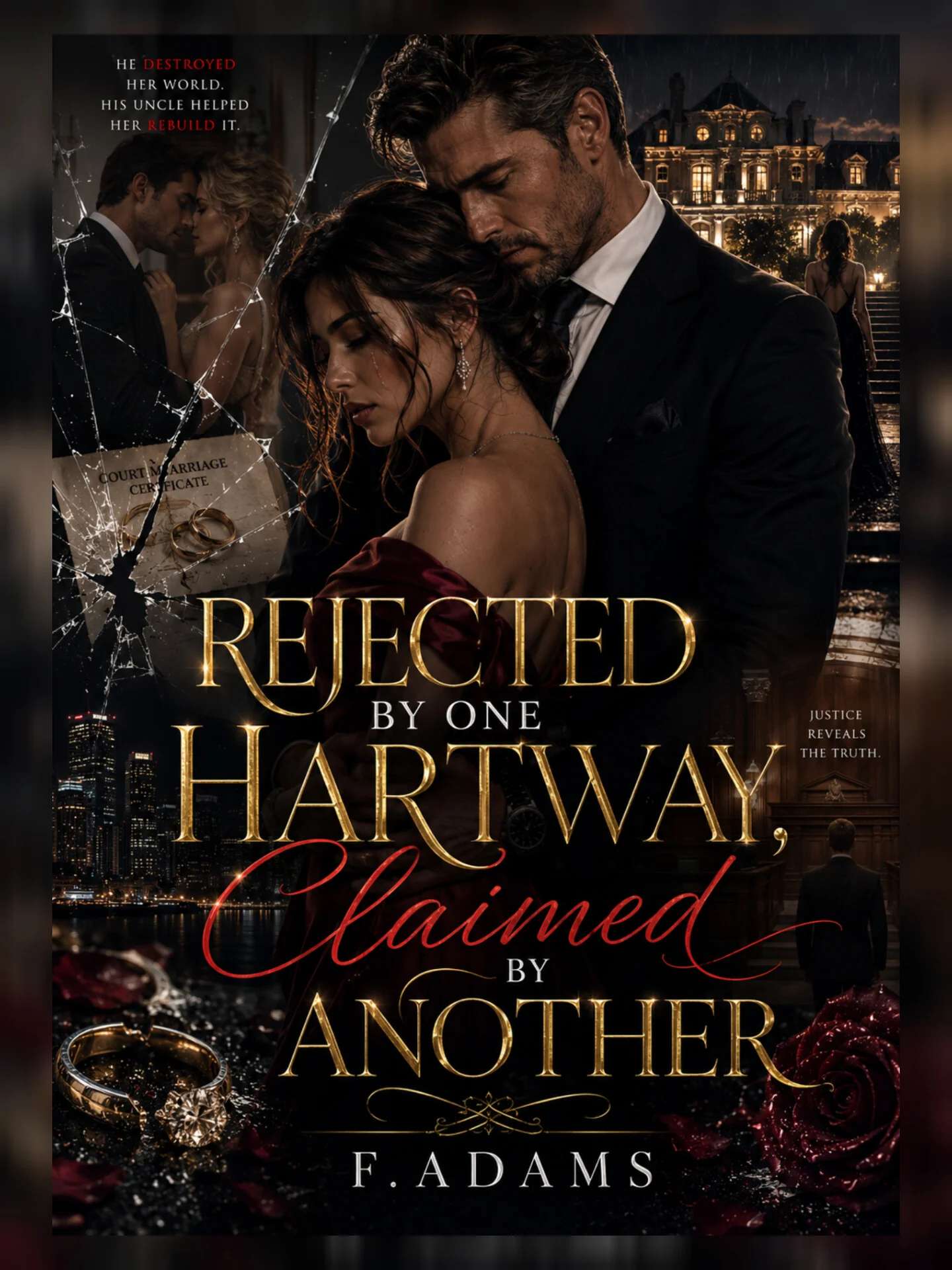 Rejected By One Hartway, Claimed By Another. Novel Cover