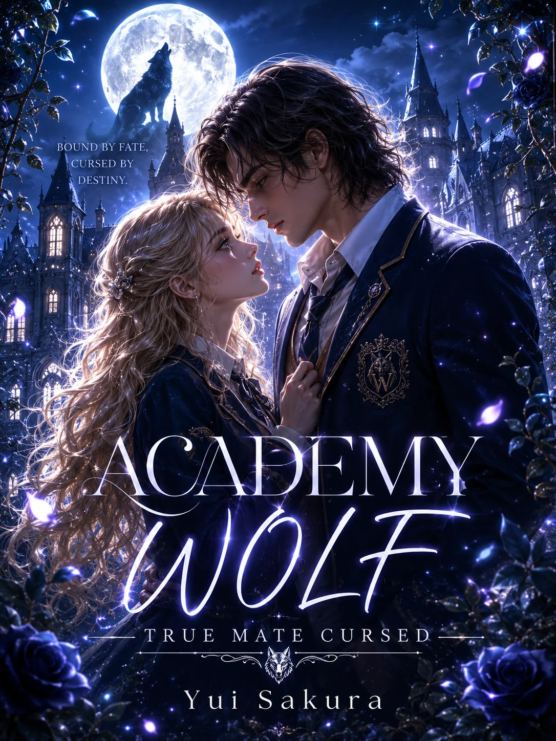 ACADEMYWOLF: TRUE MATE CURSED Novel Cover