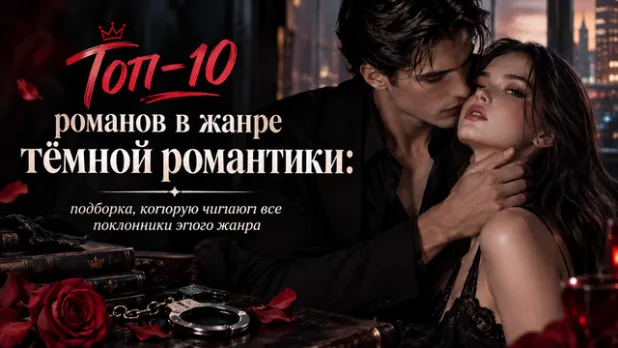 Топ-10 романов в жанре тёмной романтики: подборка, которую читают все поклонники этого жанра