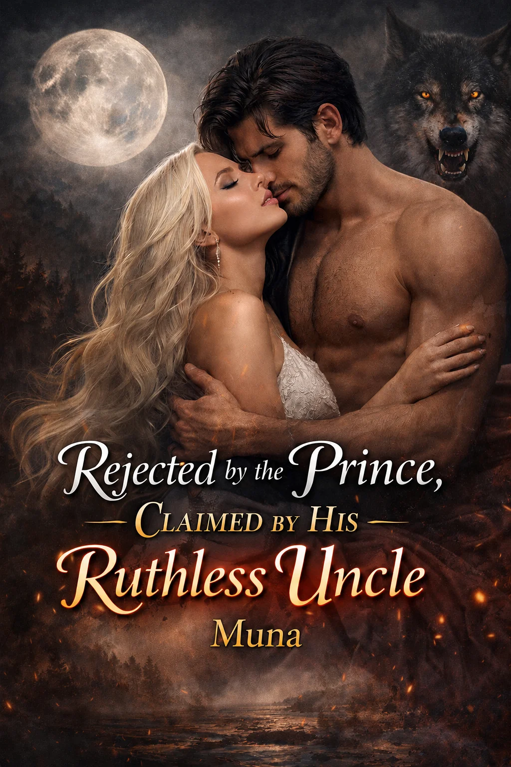 Rejected By The Prince Claimed By His Ruthless Uncle Novel Cover