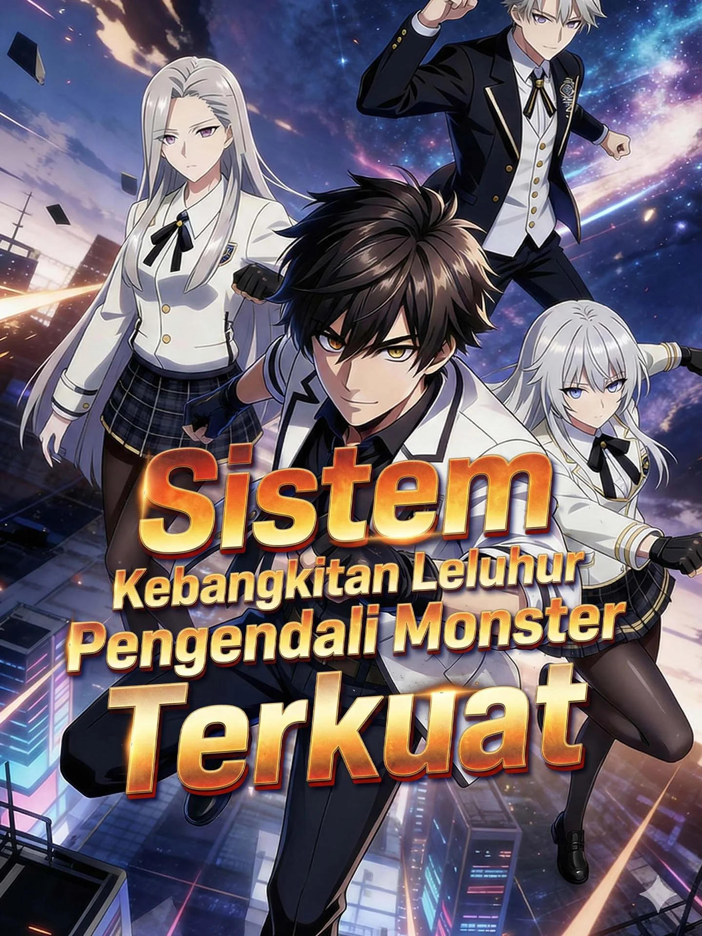 Sampul Sistem Kebangkitan Leluhur Pengendali Monster Terkuat