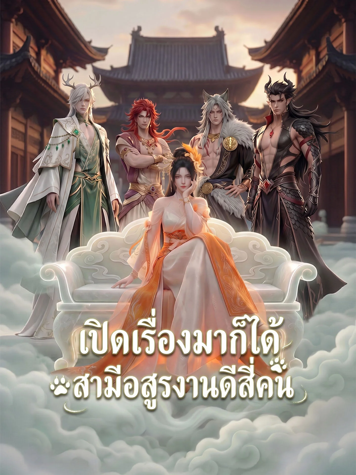เปิดเรื่องมาก็ได้สามีอสูรงานดีสี่คน
