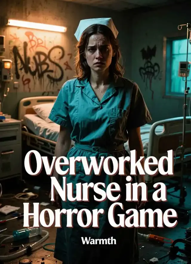 Overworked Nurse in a Horror Game Novel Cover