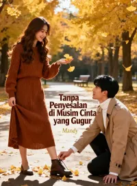 Sampul Novel Tanpa Penyesalan di Musim Cinta yang Gugur