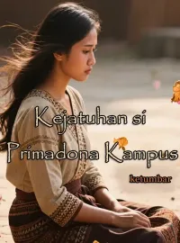 Sampul Novel Kejatuhan si Primadona Kampus