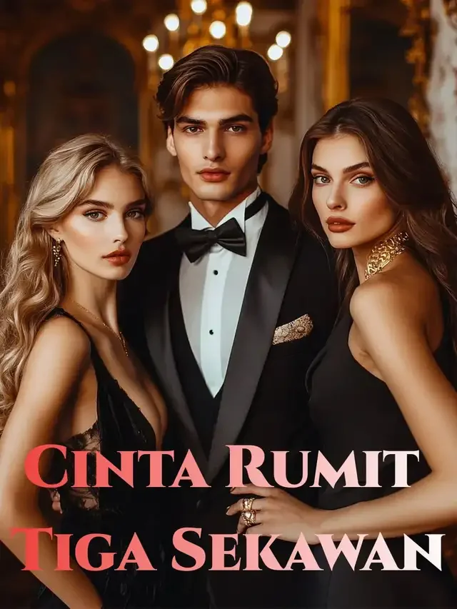 Sampul Novel Cinta Rumit Tiga Sekawan