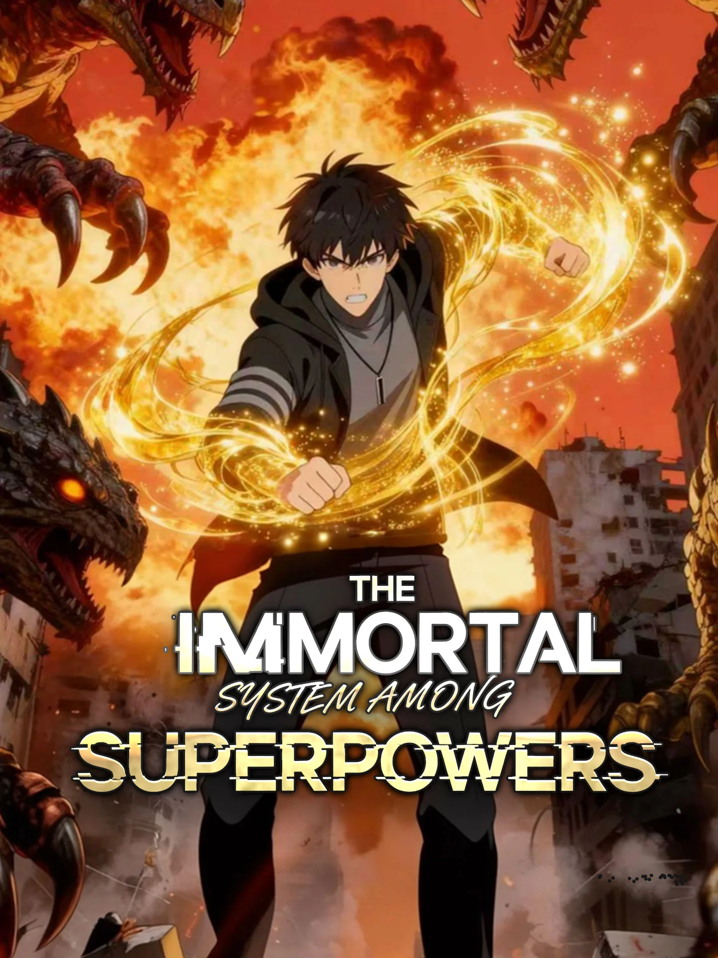 The Immortal System Among Superpowers cover art