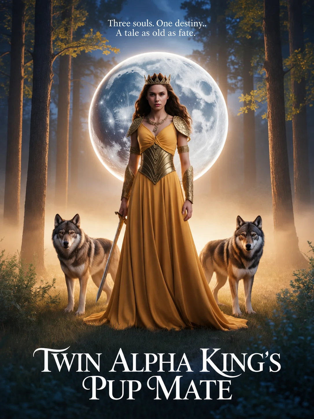 Twin Alpha Kings Pup Mate Novel Cover
