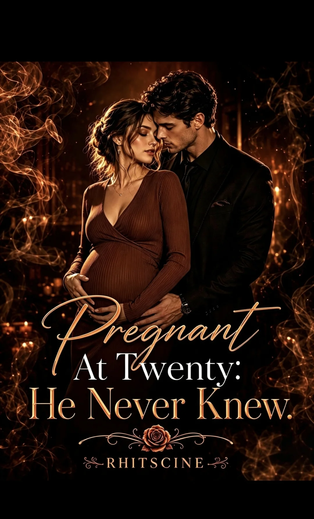 PREGNANT AT TWENTY: HE NEVER KNEW Novel Cover