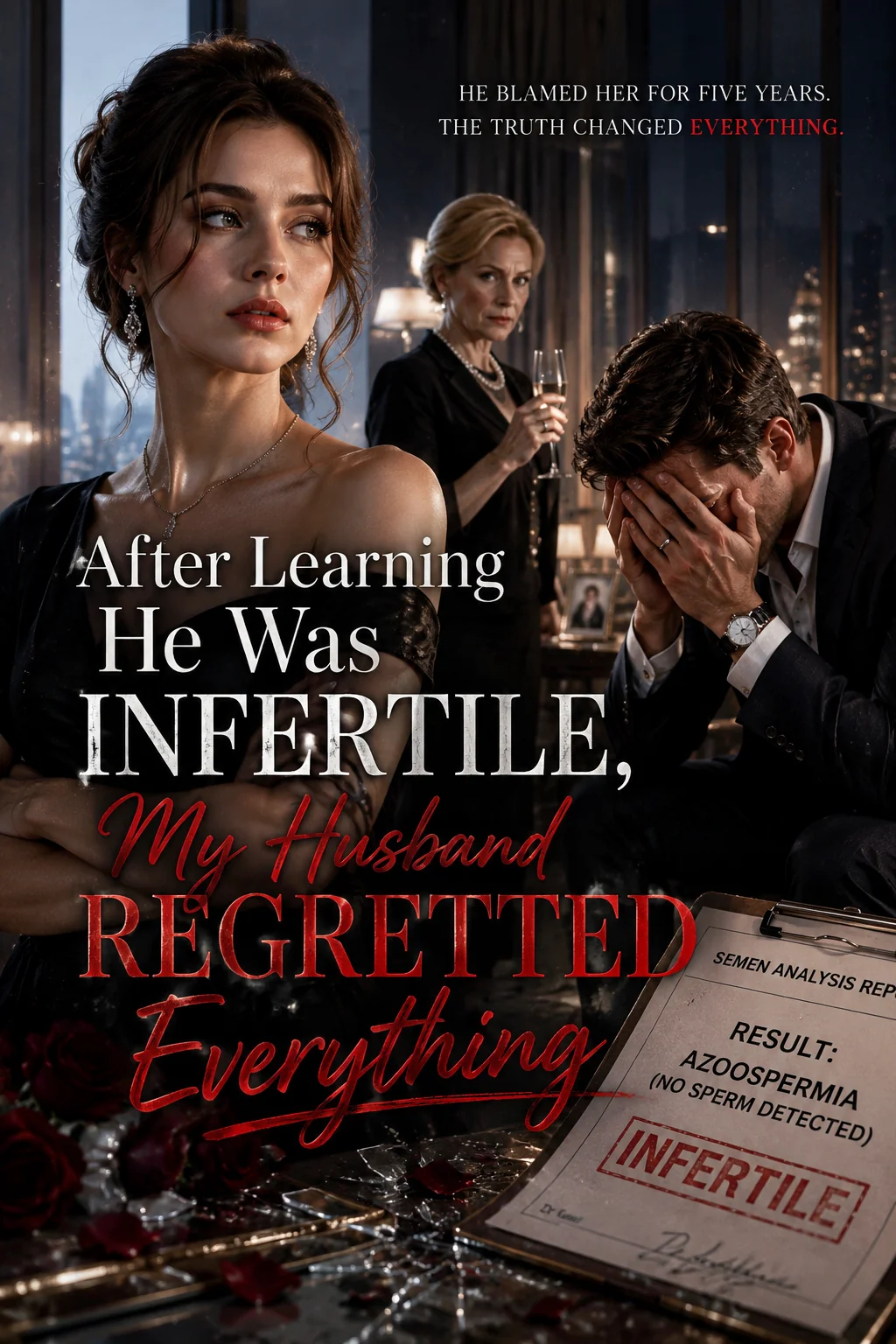 After Learning He Was Infertile, My Husband Regretted Everything Novel Cover