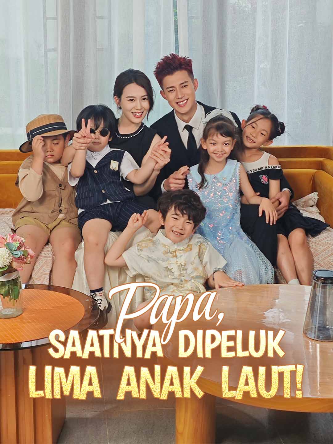 Papa, Saatnya Dipeluk Lima Anak Laut!Mini Seri