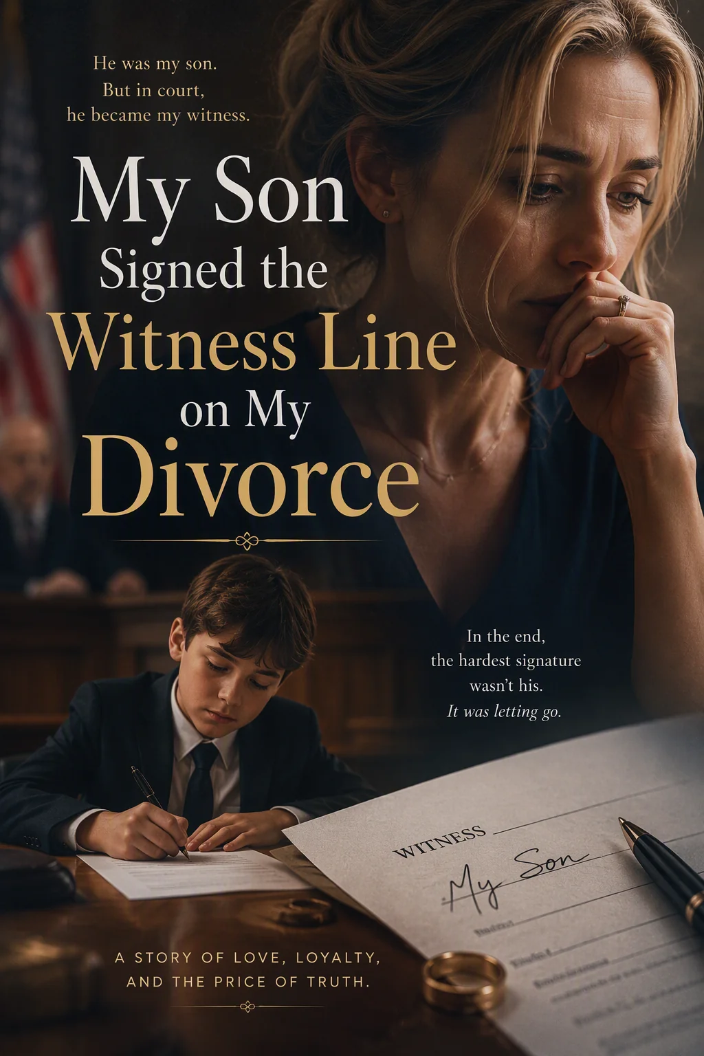 My Son Signed the Witness Line on My Divorce Novel Cover