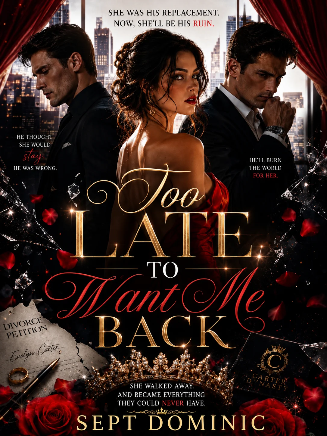 Too Late To Want Me Back Novel Cover