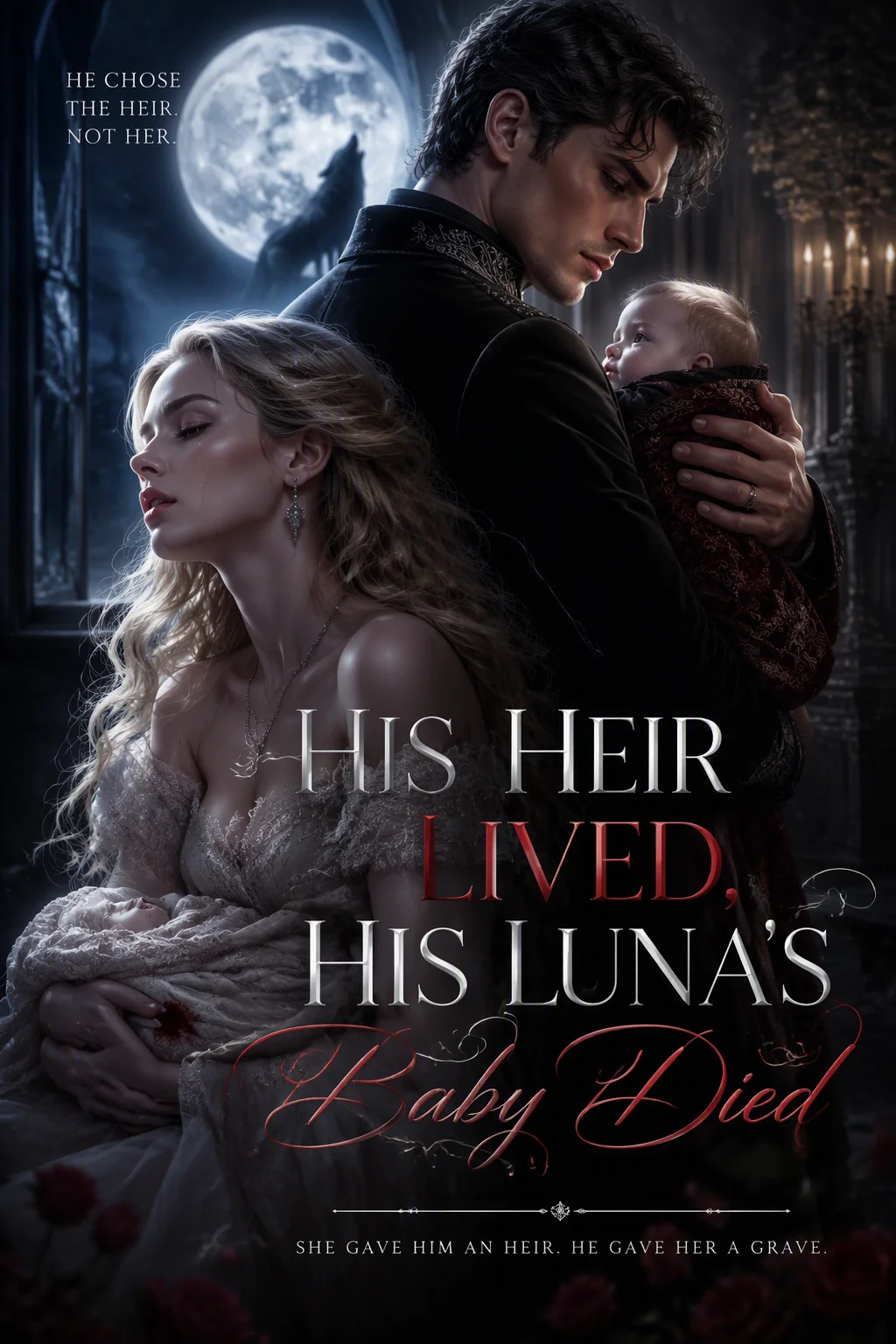 His Heir Lived, His Luna's Baby Died Novel Cover