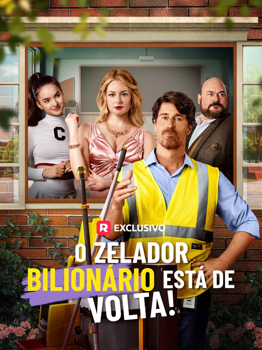 O zelador bilionário está de volta!Mini Séries