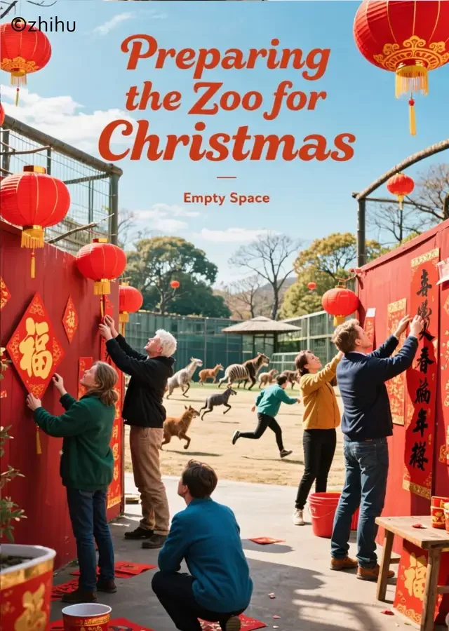 Preparing the Zoo for Christmas Novel Cover