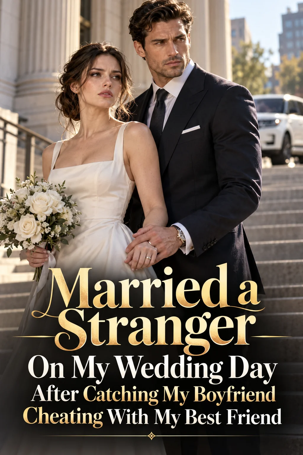 Married a Stranger On My Wedding Day After Catching My Boyfriend Cheating Novel Cover