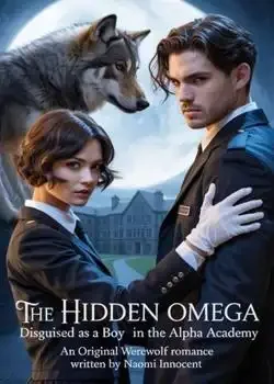 THE HIDDEN OMEGA: Disguised As A Boy In The Alpha Academy Novel Cover