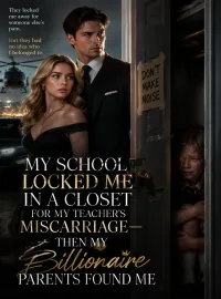 My School Locked Me in a Closet for My Teacher's Miscarriage—Then My Billionaire Parents Found Me Novel Cover