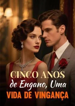 Capa do romance Cinco Anos de Engano, Uma Vida de Vingança