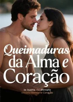 Capa do romance Queimaduras da Alma e Coração