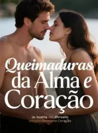 Capa do romance Queimaduras da Alma e Coração