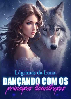 Capa do romance Lágrimas da Luna: Dançando com os príncipes licantropos