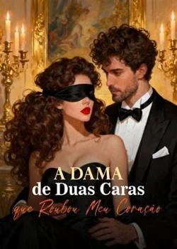 Capa do romance A Dama de Duas Caras que Roubou Meu Coração