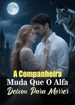 Capa do romance A Companheira Muda Que O Alfa Deixou Para Morrer