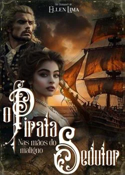 Capa do romance O pirata sedutor. Nas mãos do maligno