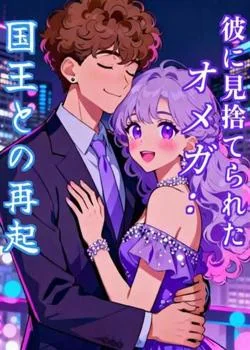 彼に見捨てられたオメガ:国王との再起 の小説カバー