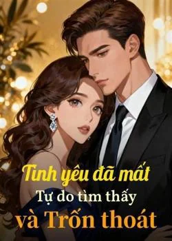 Bìa tiểu thuyết Tình yêu đã mất, Tự do tìm thấy và Trốn thoát