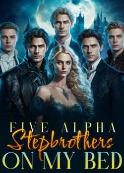 5 Alpha Stepbrothers On My Bed Novel Cover