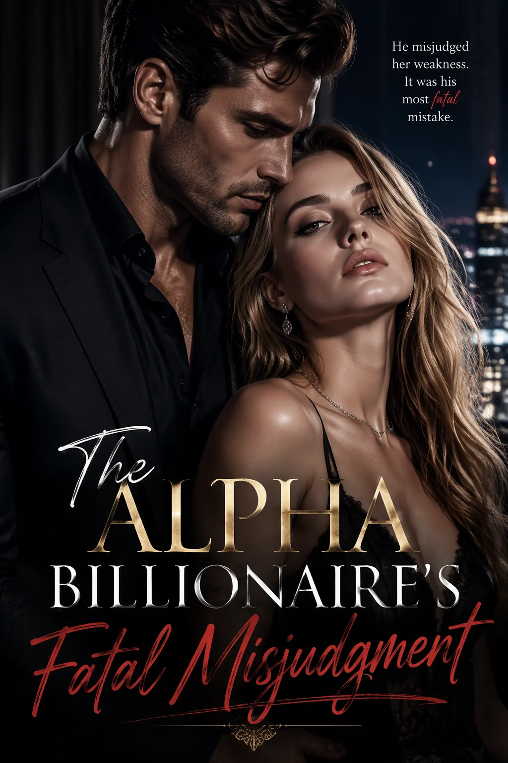 The Alpha Billionaire's Fatal Misjudgment Novel Cover