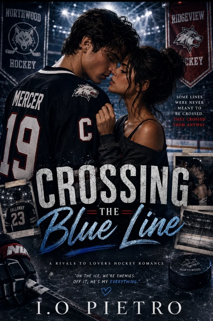 CROSSING THE BLUE LINE Novel Cover